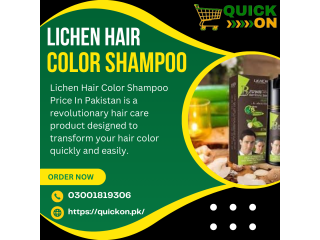 Lichen hair color shampoo original - lichen hair color shampoo sachet