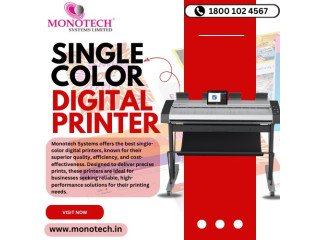 Monotech Deals in Single Color Digital Printer