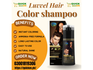 Luvvel Hair Shampoo in Pakistan Instant Black Hair in 5 Minutes 03001819306