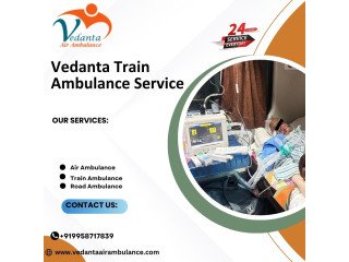 Contact the Vedanta Train Ambulance Service in Guwahati for safe transportation