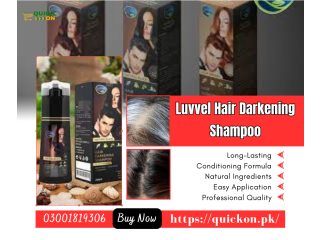 Luvvel Hair Darkening Shampoo in Lahore: Price, Benefits, Ingredients & How to Use in Pakistan | 03001819306