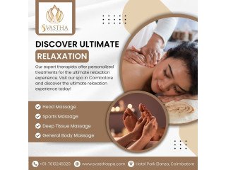 Svastha Spa and Wellness Studio Relaxing Spa in Coimbatore