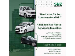Mauritius Airport Car Hire - SNZ