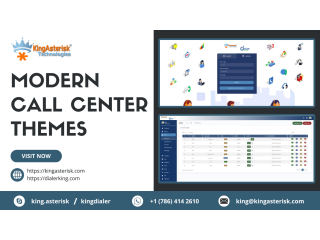 Kingasterisk Technology : Modern call center theme