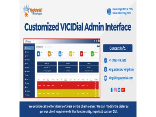 Customized VICIDIAL Admin Interfacedes