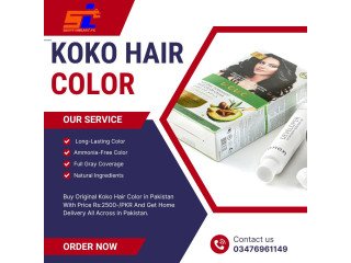 KoKo Hair Color Price in Sialkot, Punjab – Natural Hair Color with Organ Oil Available in Pakistan –