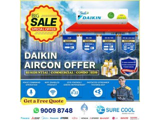Best Daikin Aircon Promotion