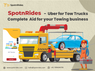 Boost Your Towing Business with SpotnRides Uber for Tow Trucks App