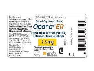 {Safe & Genuine} Buy Opana ER 7.5 mg Online Legally, Flat 70% OFF with Online Transactions