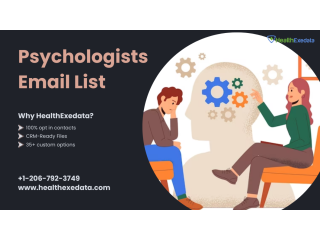 Mind Matters: HealthExedata's Psychologists Email List