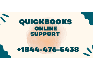 Quickbooks online support +1-844-476-5438