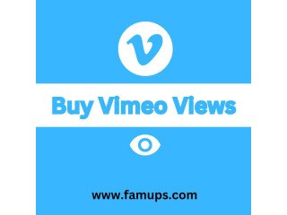 Buy Vimeo Views To Increase Traffic On Your Video