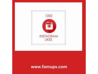 Buy 1000 Instagram Likes To Boost Your Influence