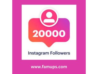 Buy 20000 Instagram Followers To Become Influencer