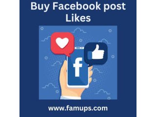 Buy Facebook Post Likes To Elevate Engagement