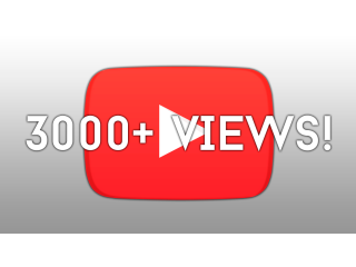 Buy 3000 YouTube Views With Fast Delivery online