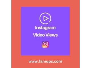 Buy Instagram Video Views To Stand Out