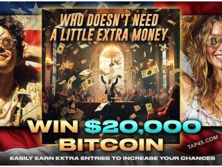 Win $20,000 Bitcoin Giveaway!