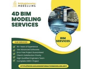 Plan Ahead with 4D BIM Modeling Services by Industry Leaders