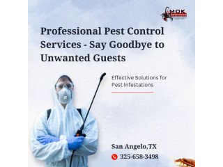 MDK Pest Tubes Services - Expert Control in TX
