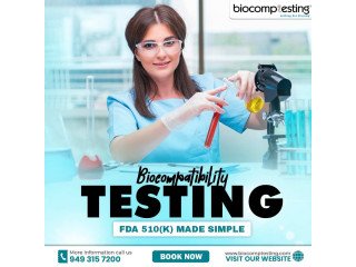 Biocompatibility Testing FDA 510(k) Made Simple