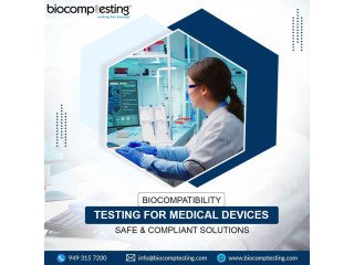 Biocompatibility Testing for Medical Devices: Safe & Compliant Solutions