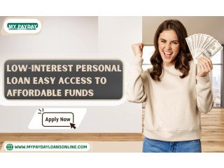 Personal Loans with Low Interest Fast Approval & Flexible Repayments