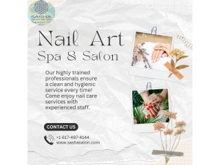 Get Perfect Nails at Sasha Salon and Spa