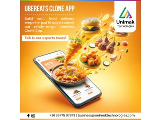 Launch Your Food Delivery Business with UberEats Clone