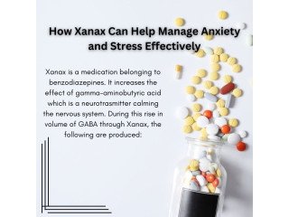 How Xanax Can Help Manage Anxiety and Stress Effectively