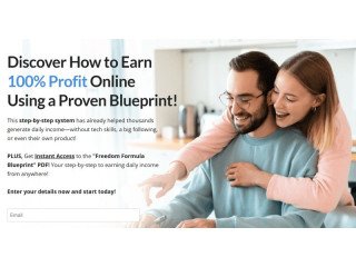 Earn 100% Profit Working Just 2 Hours a Day: Your Own Website & Training Included