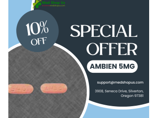 Order Ambien 5mg at a discounted rate of 10% off and enjoy complimentary shipping at Shiping Night