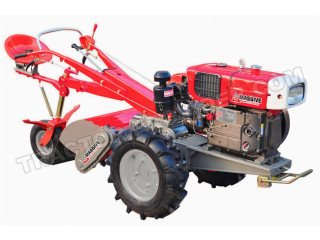 WALKING TRACTOR MT 20 - 20HP WITH ROTARY TILLER AND PLOUGH