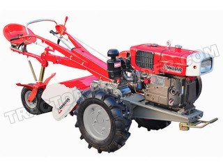 WALKING TRACTOR MT 18 - 18HP WITH ROTARY TILLER AND PLOUGH